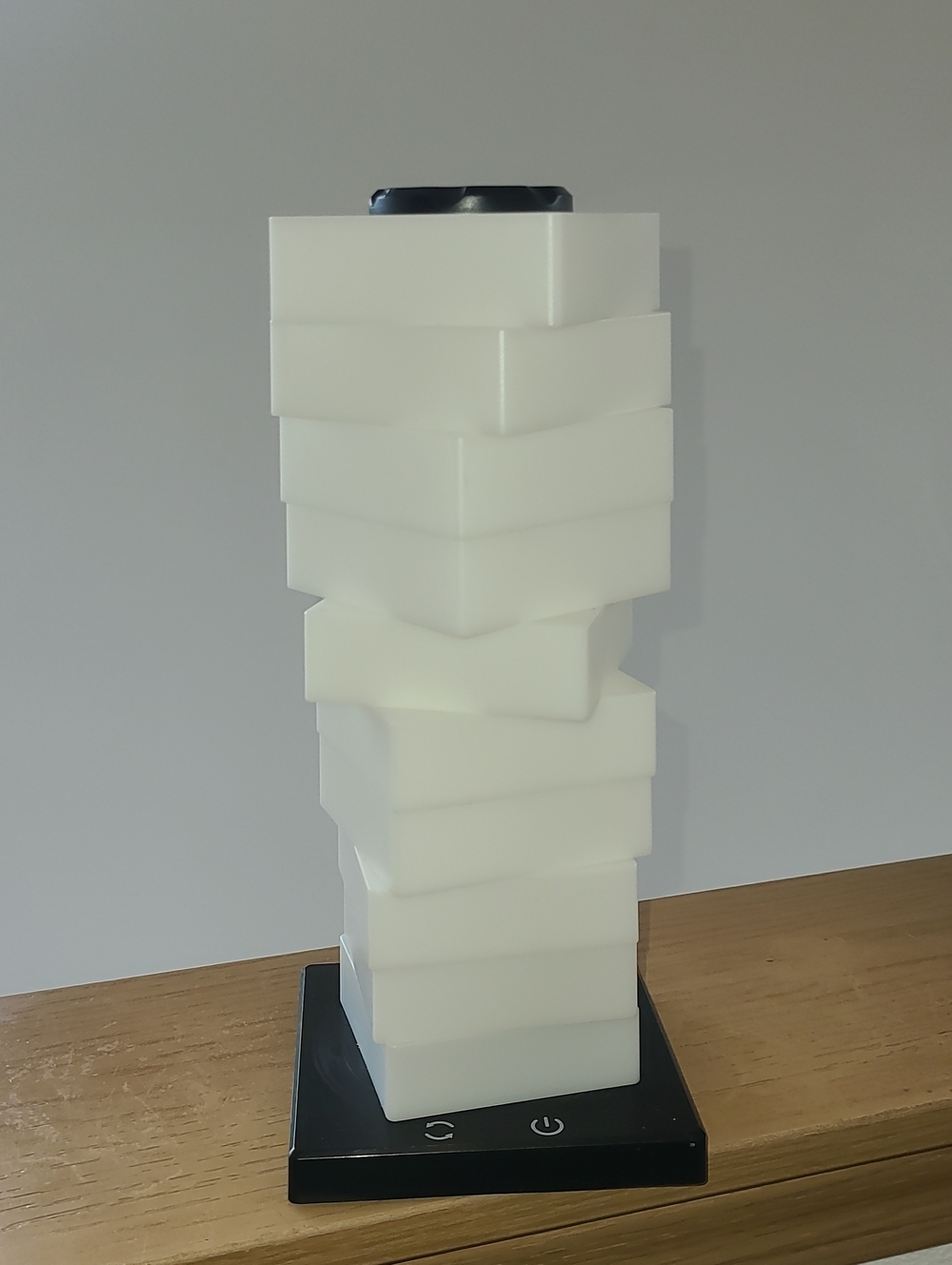 🆑️⏰️Multi Color Modern Stack-Style Table Lamp - Picture 6 of 12